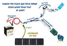 Load image into Gallery viewer, DC splitter cable