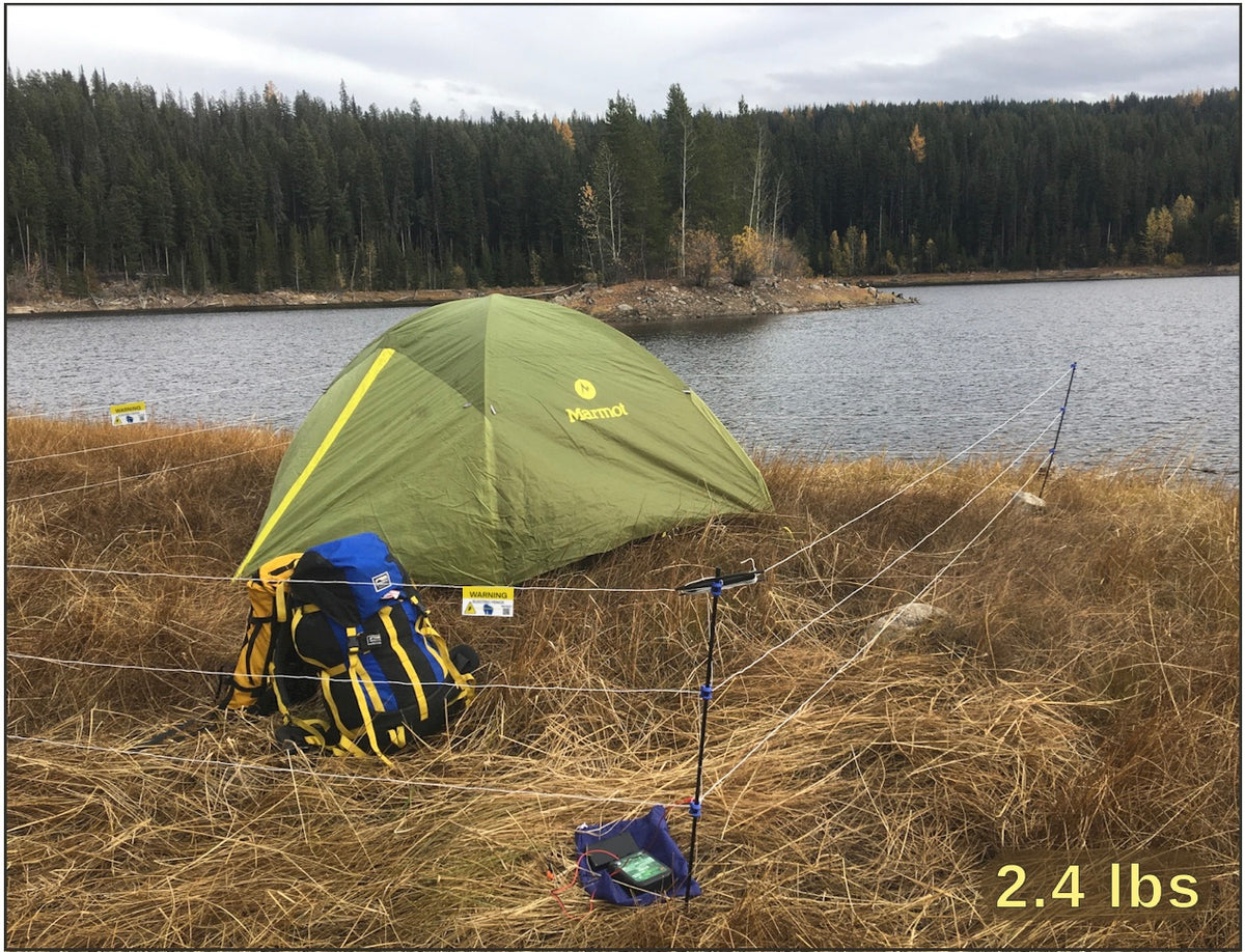 The Backcountry model Bear Sentry for backpack camping in bear country.